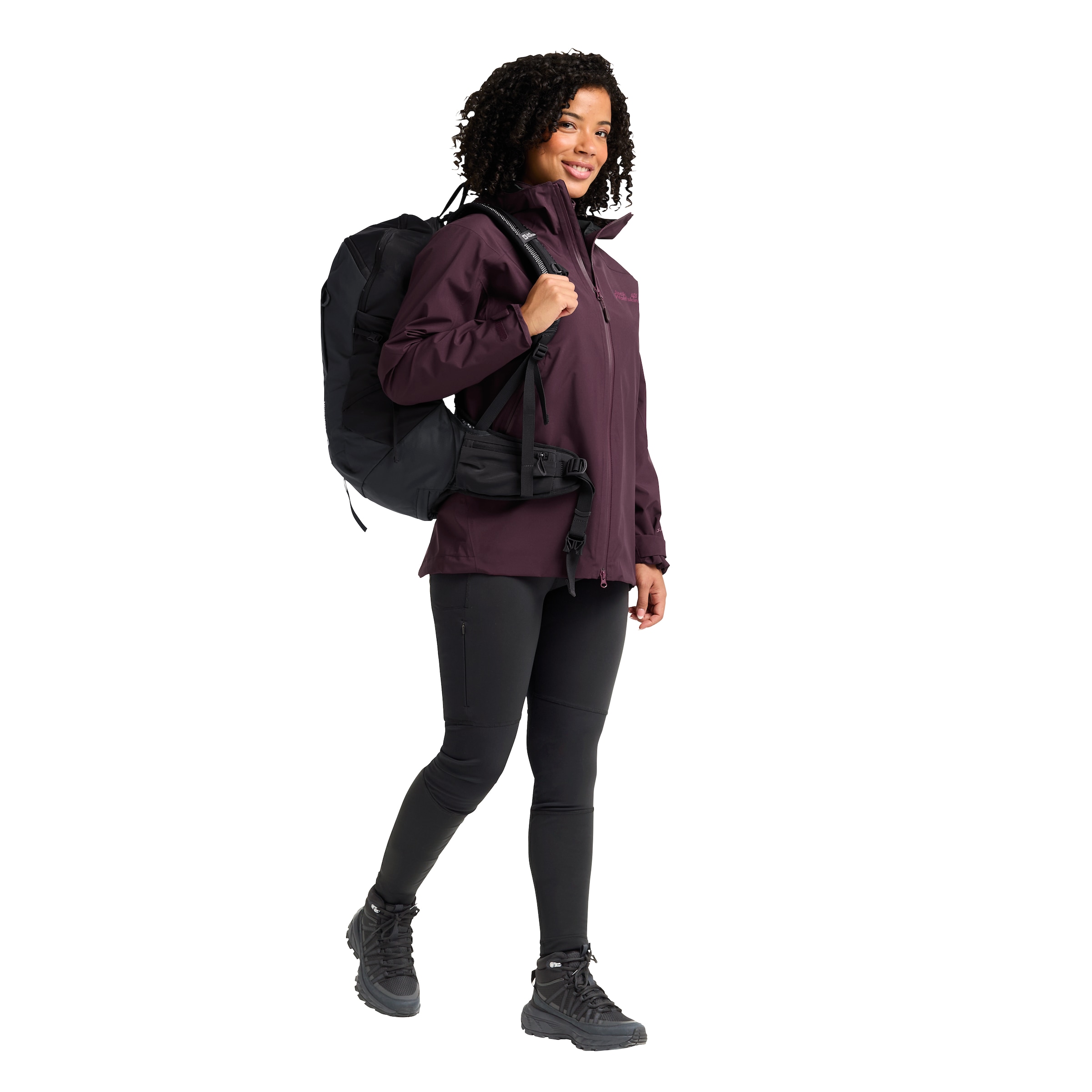 JACK WOLFSKIN Boots in Black