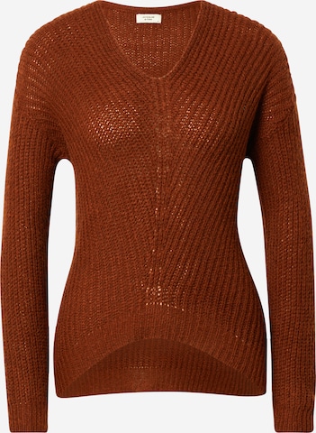 JDY Sweater 'New Megan' in Brown: front