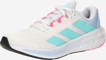 Chaussure de course 'QUESTAR 3' ADIDAS PERFORMANCE en blanc : devant