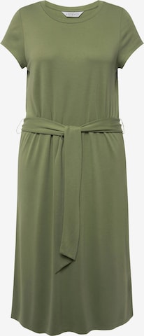 Studio Untold Dress in Green: front