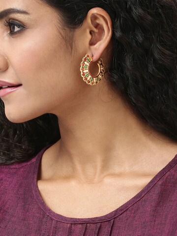 Boucles d'oreilles 'Drishtika' SOHI en or : devant