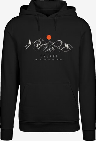 F4NT4STIC Sweatshirt 'Discover the world' in Black: front