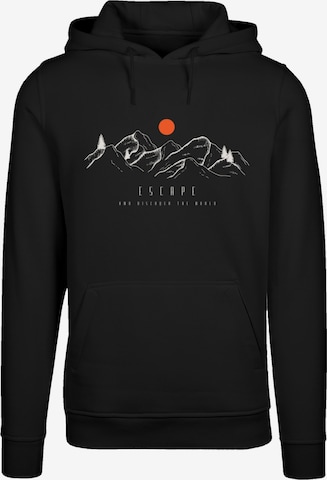 F4NT4STIC Sweatshirt 'Discover the world' in Black: front
