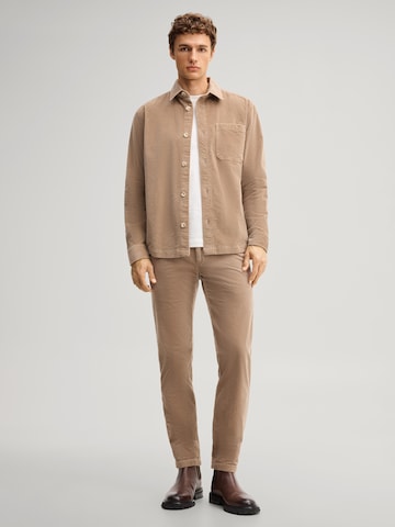 JOOP! Jeans Regular fit Business shirt in Brown