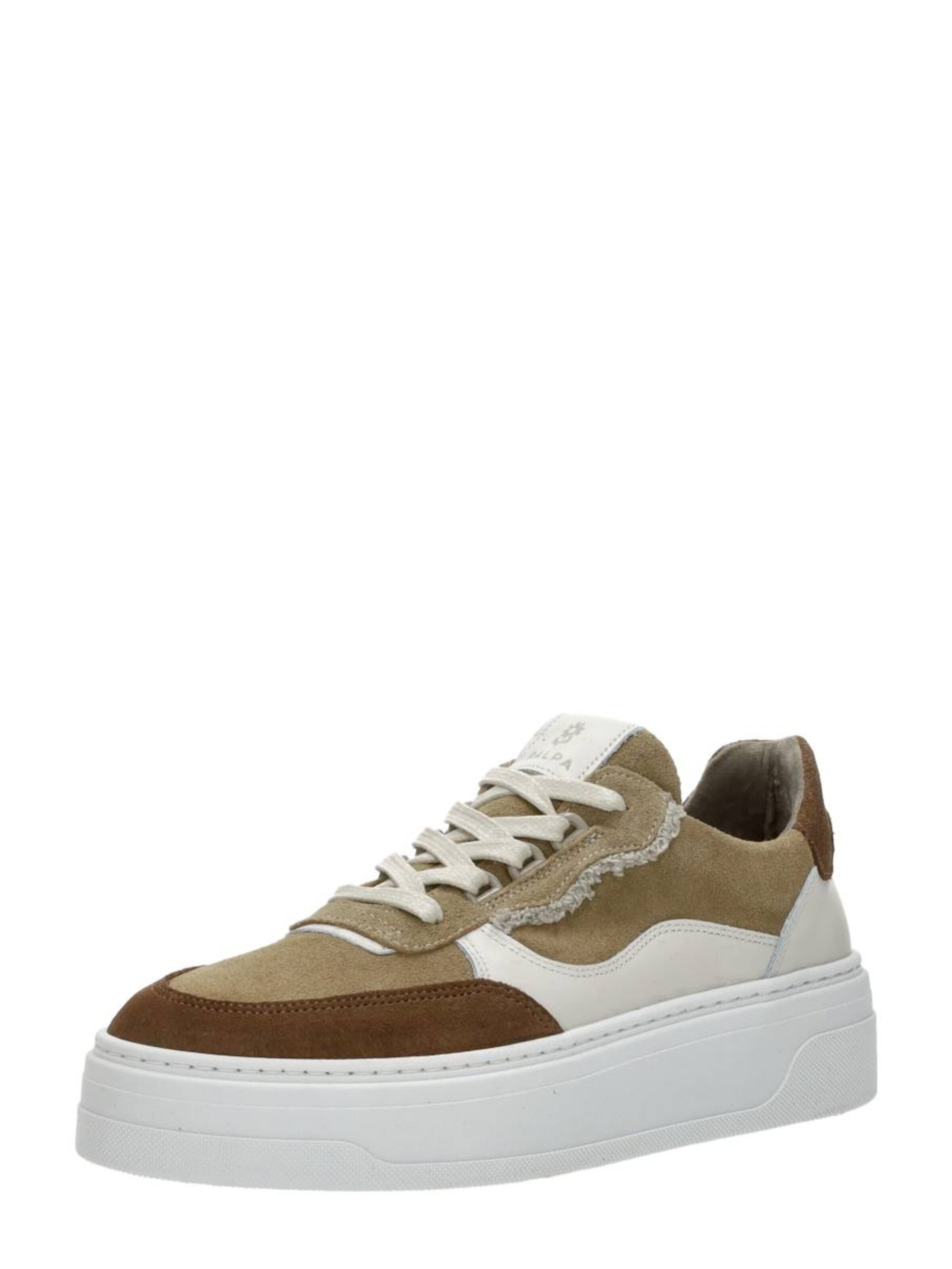 Palpa Platform trainers 'Sneakers Laag' in Beige