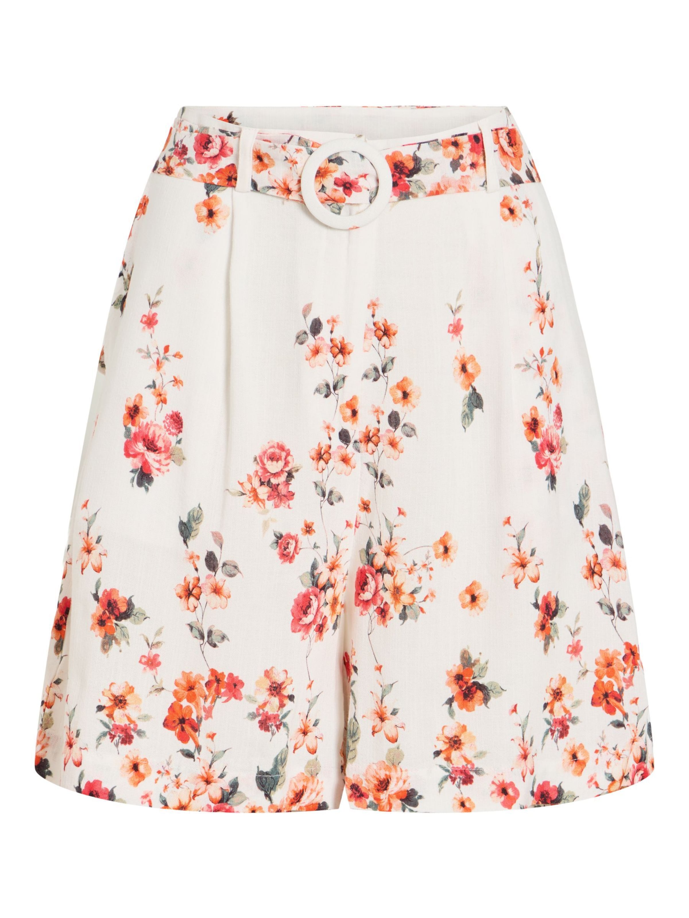 Regular Pantalon 'VIElma' VILA en blanc : devant