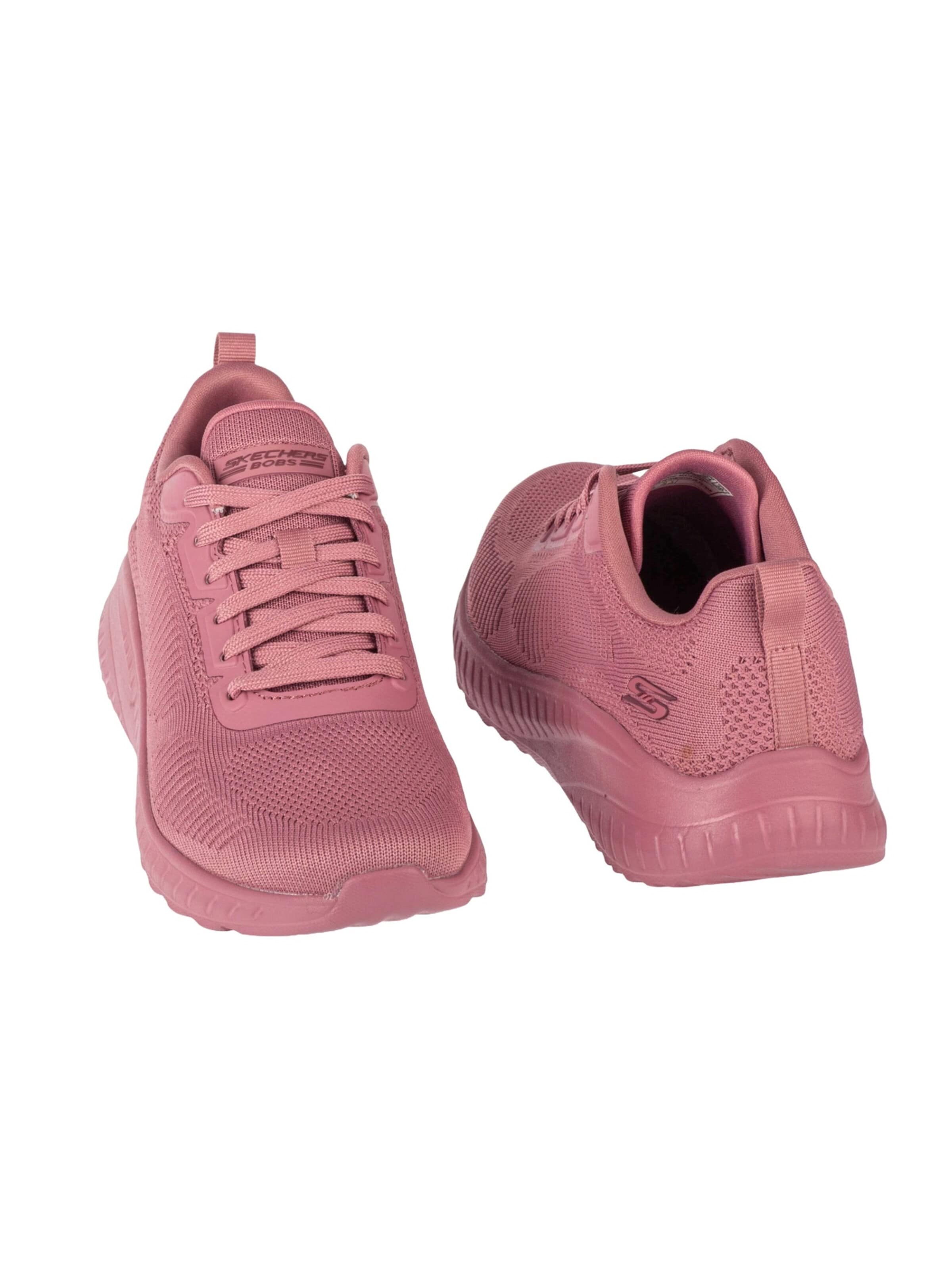 SKECHERS Sneakers laag 'Skechers Bobs Squad Chaos - Face Off' in Roze