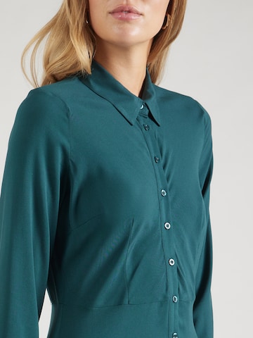 YAS Shirt Dress 'YASSAVANNA' in Green