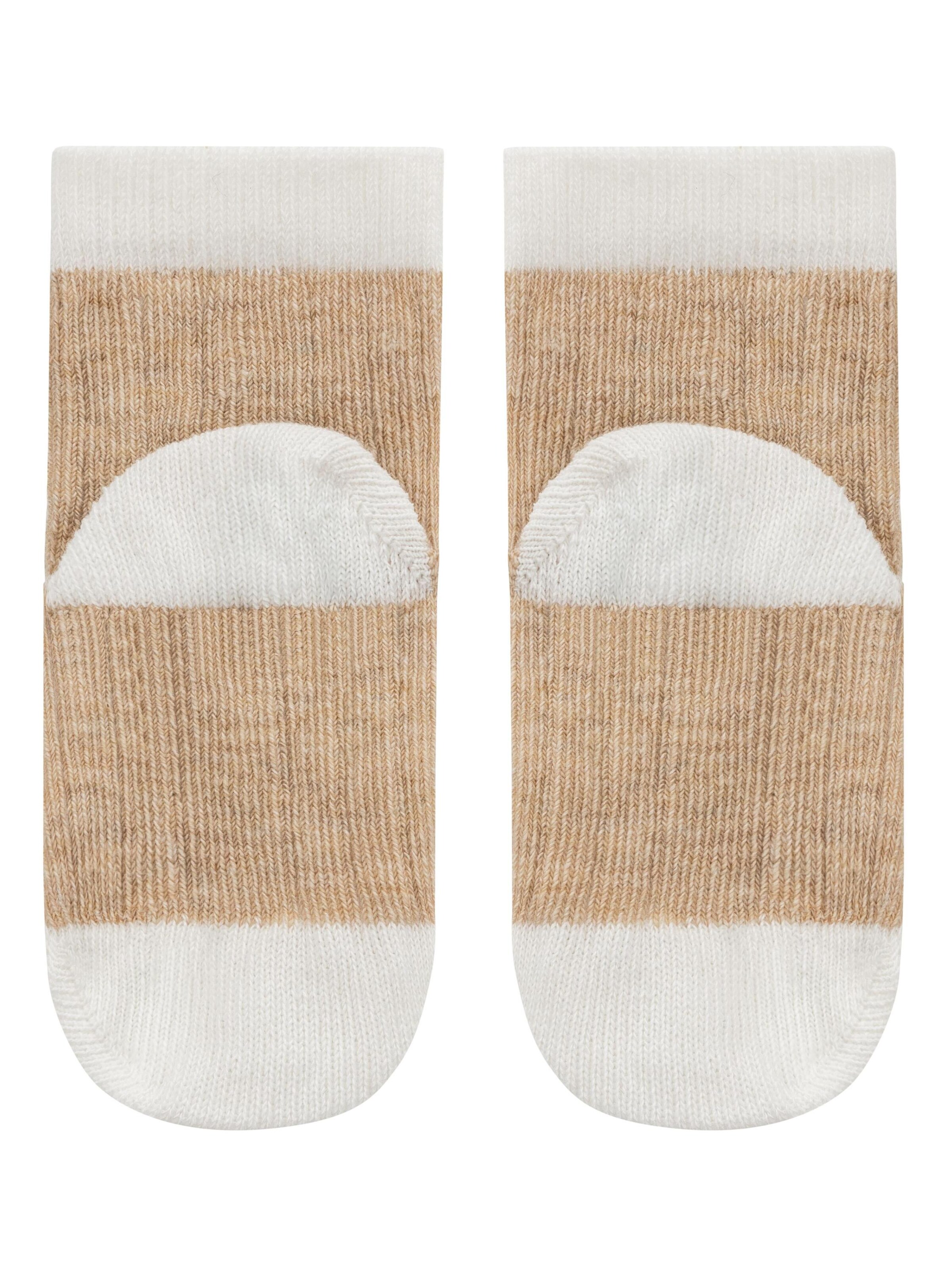 Chaussettes normani en beige