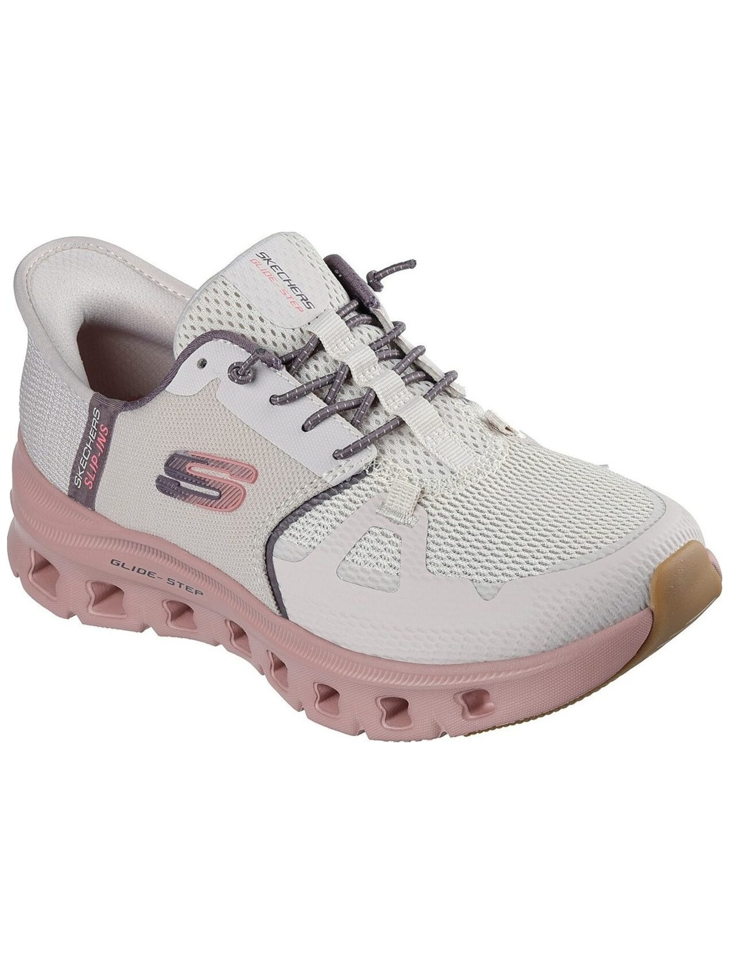 Baskets basses 'Skechers Glide-step Pro' SKECHERS en beige : devant
