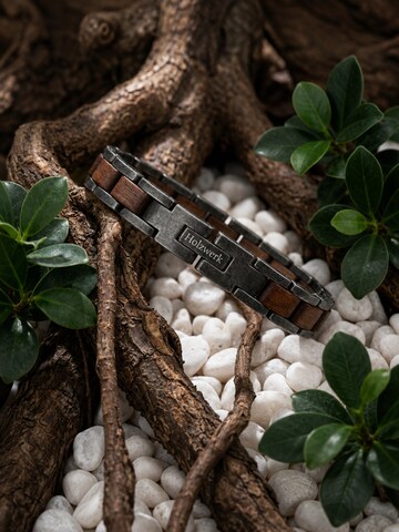 Holzwerk - Pulsera 'WALDSEE' en marrón