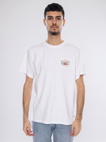 Maglietta 'SS Relaxed Fit Tee Archive Sport EMB PRE -- Men's T-Shirt White' di LEVI'S ® in bianco