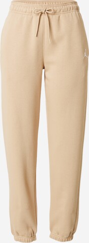 Jordan Broek in Beige: voorkant