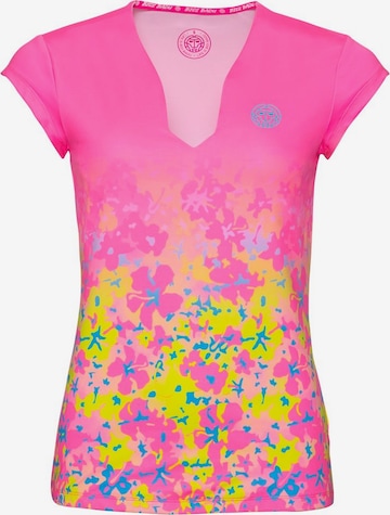 BIDI BADU Performance Shirt in Pink: front