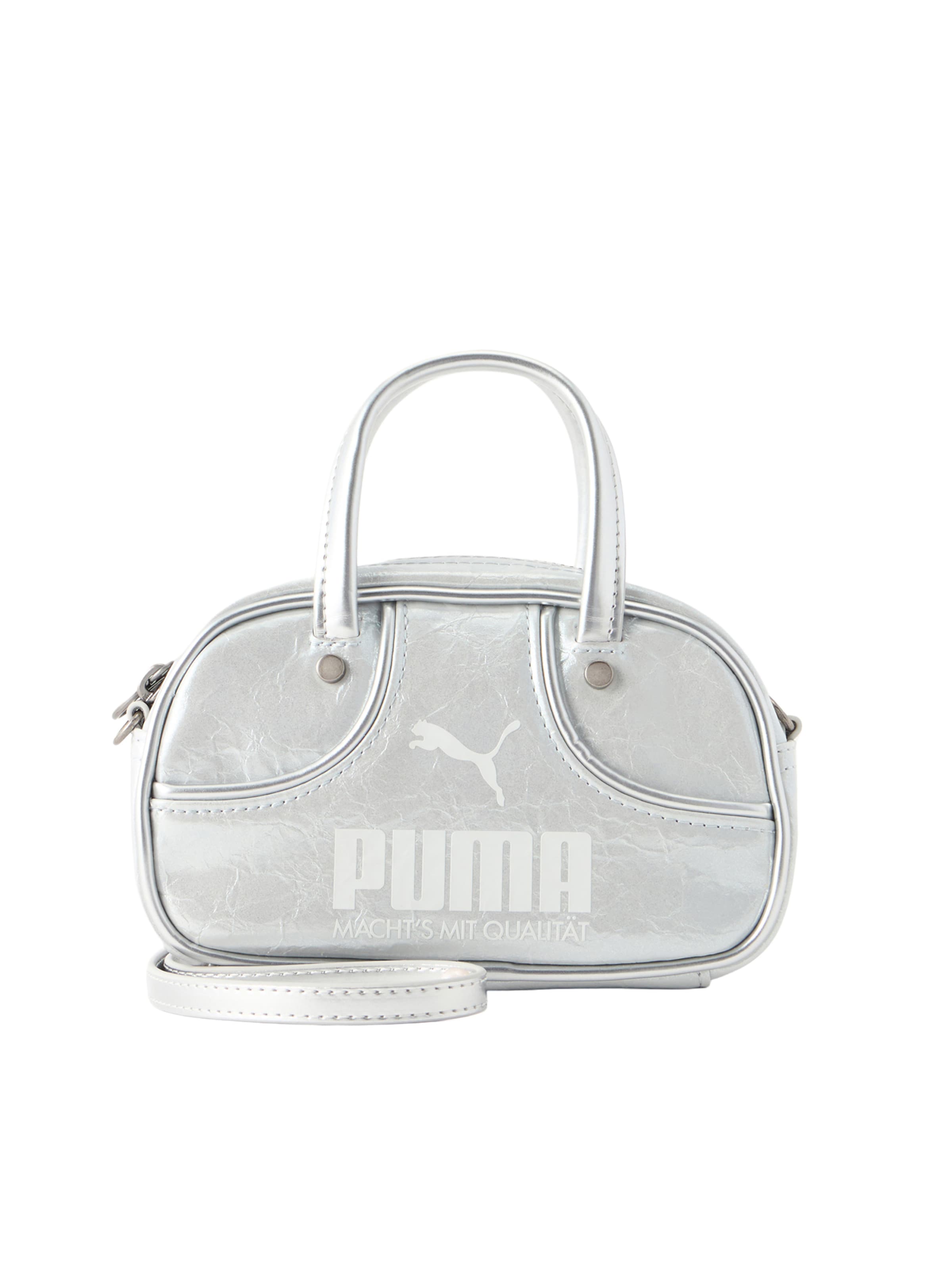 PUMA Torba preko ramena '1976' veličine One Size u svijetlosiva / bijela, Pregled proizvoda