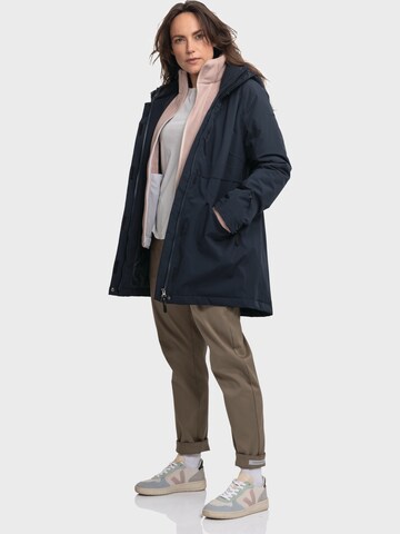 Schöffel Winterparka 'Malkay' in Blau