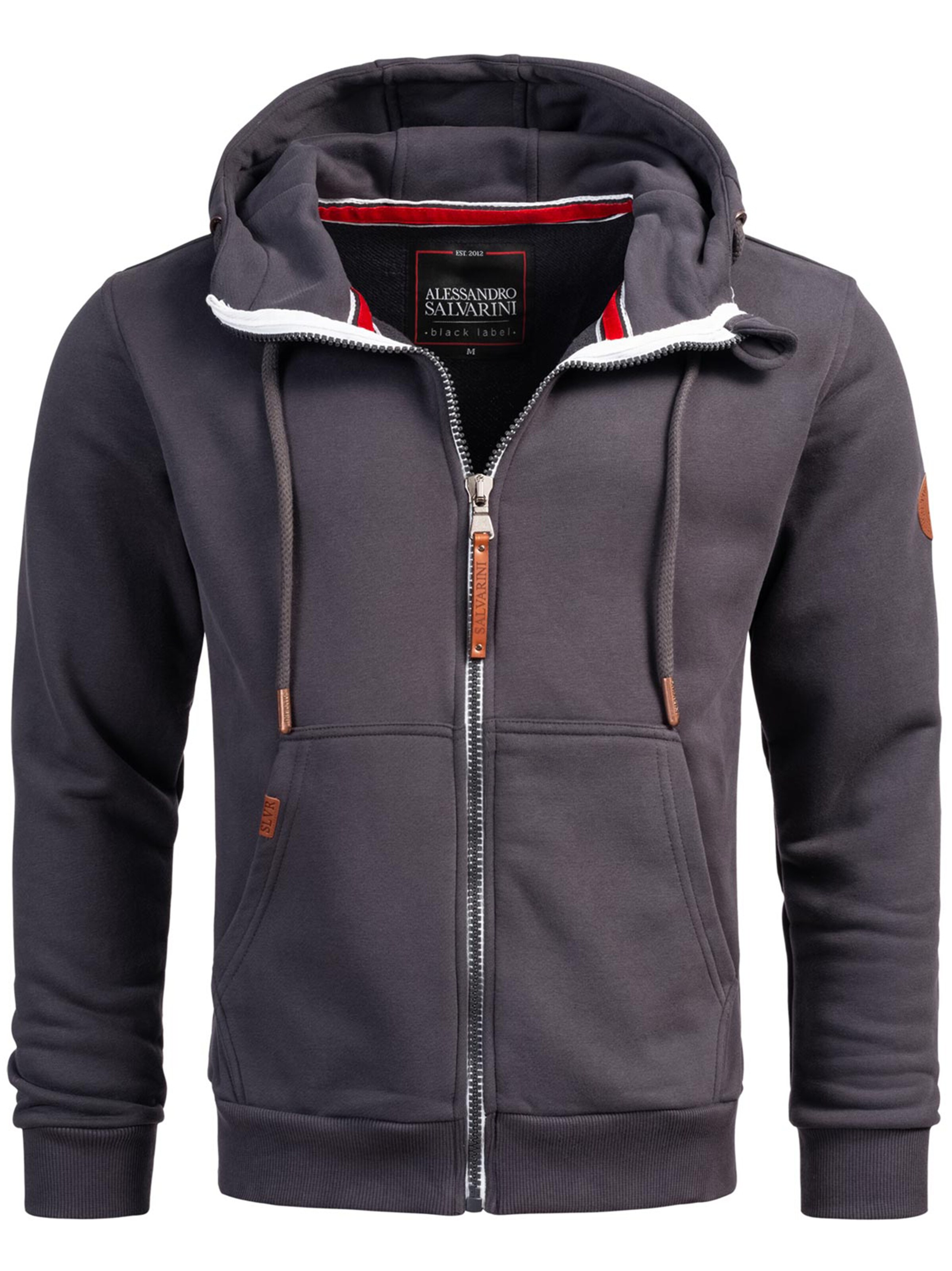 Veste de survêtement 'Geenio' Alessandro Salvarini en gris