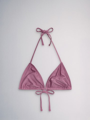 The Set Triangle Bikini in Brown