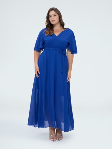 Robe Fiorella Rubino en bleu