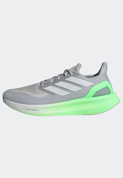 ADIDAS PERFORMANCE Running Shoes 'Pureboost 5' in Light grey / Neon green, Item view