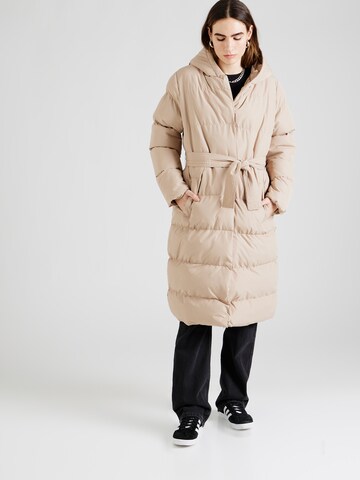 Manteau d’hiver BRAVE SOUL en beige : devant