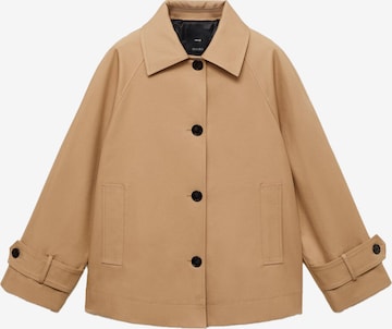 Geacă de primăvară-toamnă 'TROPIC' de la MANGO pe bej: față