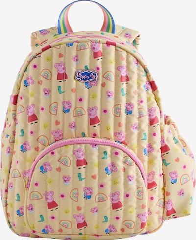 One Size dydžio Kuprinė 'Peppa Pig' iš Next, spalva – pastelinė geltona / žalia / eozino spalva / raudona, Prekių apžvalga