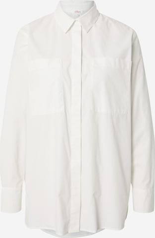 s.Oliver Blouse in White: front