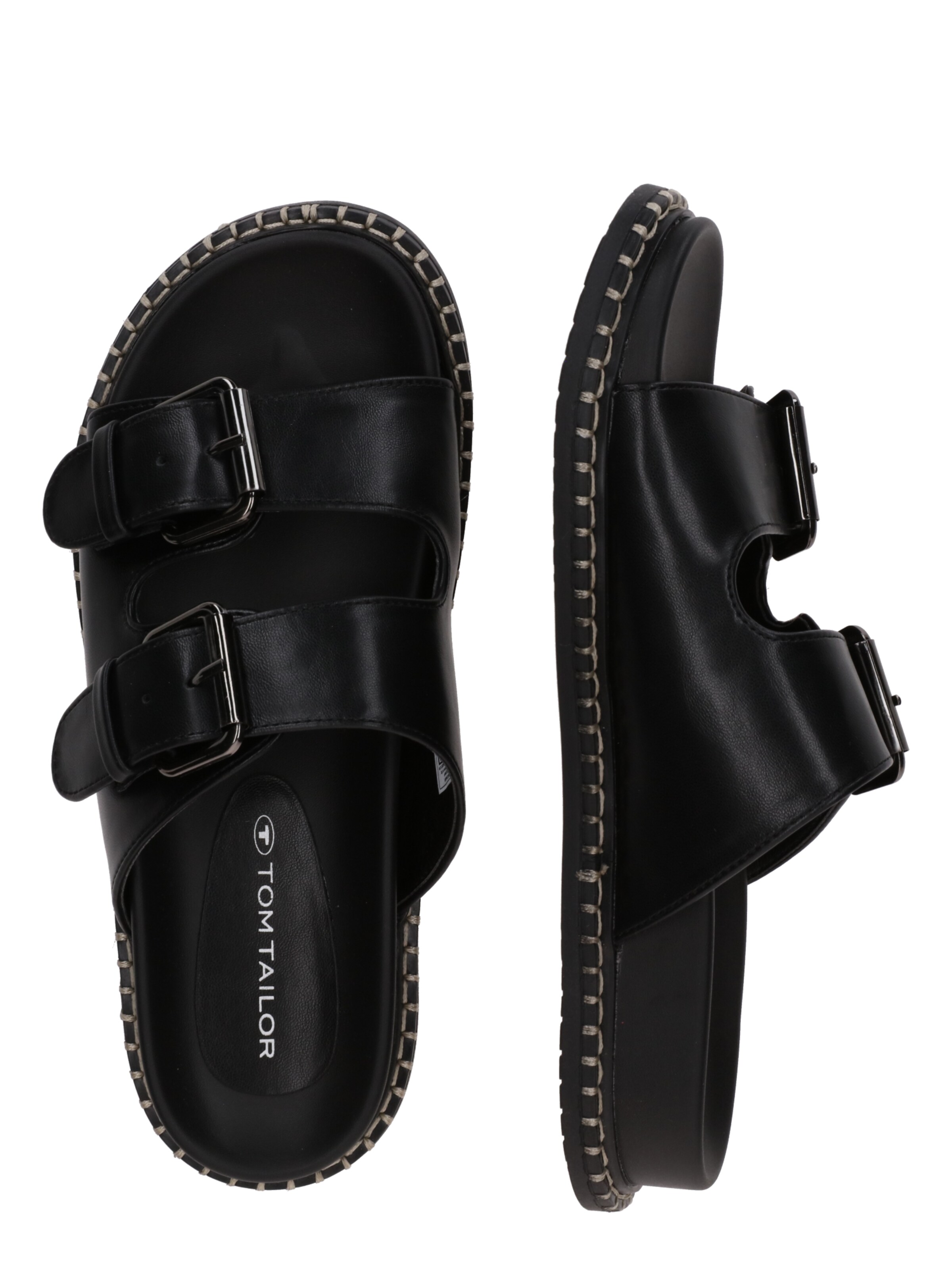 Mule TOM TAILOR en noir