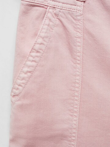 MANGO Regular Broek in Roze