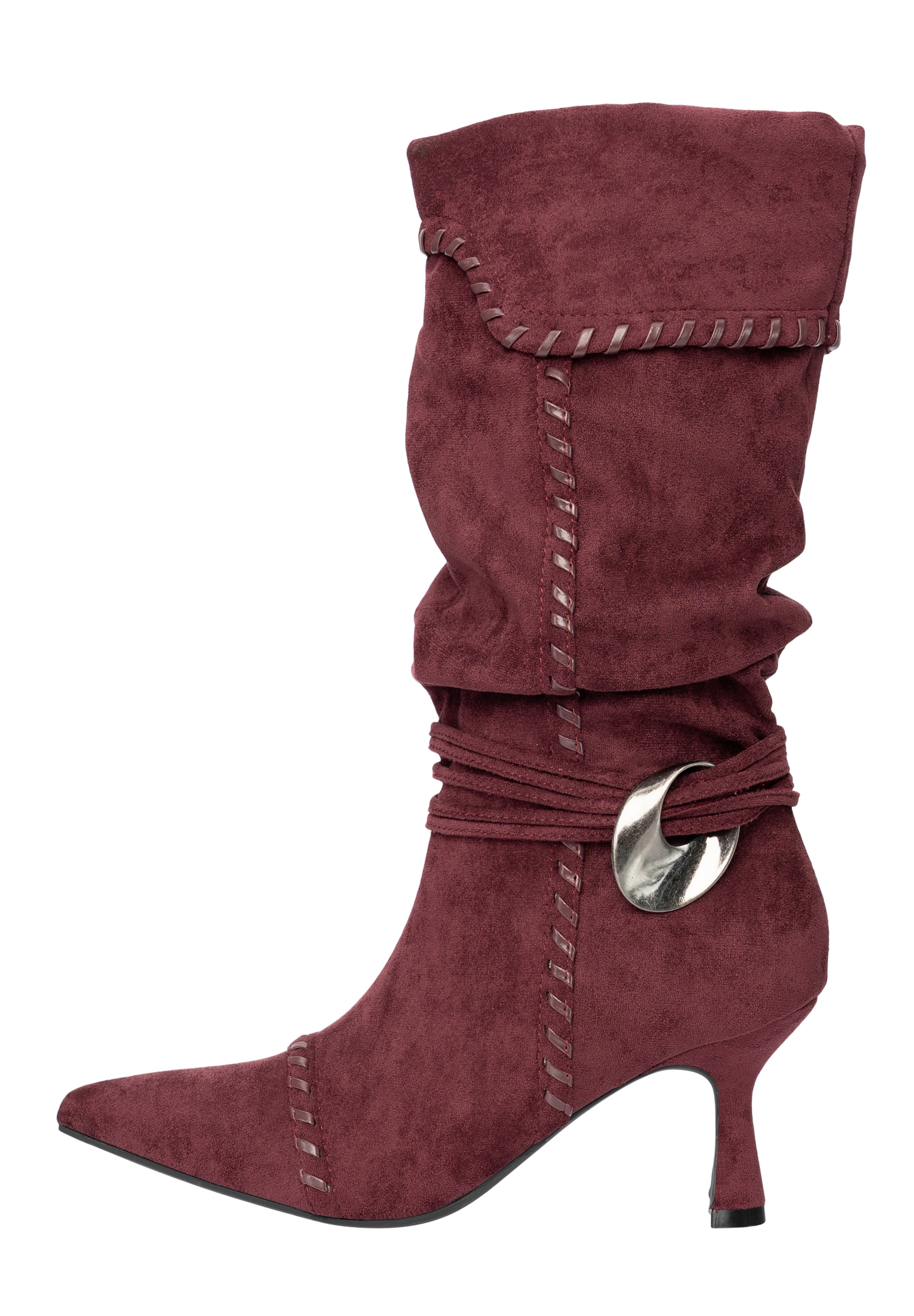 Salinyang Cowboy boot in Red