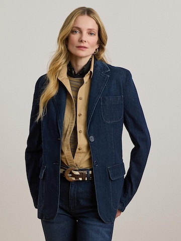 Blazer Lauren Ralph Lauren en bleu : devant
