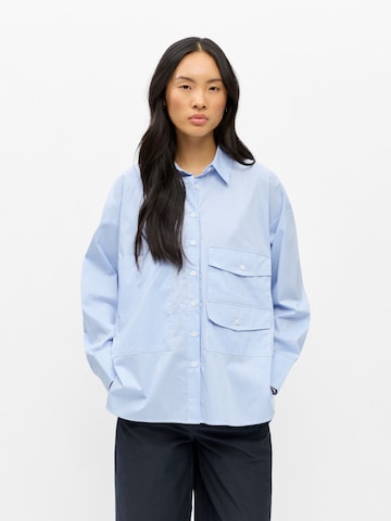 OBJECT Blouse in Blauw: voorkant