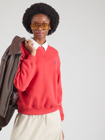 Polo Ralph Lauren Sweatshirt i röd: framsida