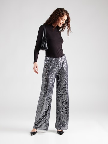 SECOND FEMALE Wide leg Pants 'Moonshine' in Grey