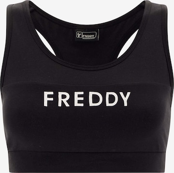 Freddy Sporttop in Zwart: voorkant