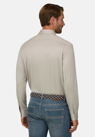 Boggi Milano Regular fit Overhemd in Beige