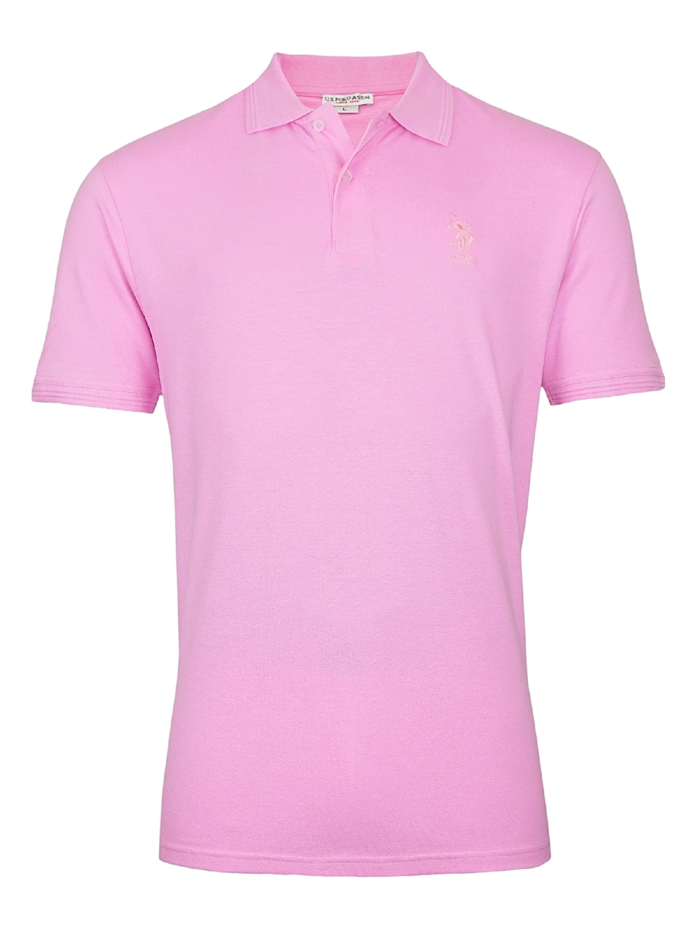 U.S. POLO ASSN. Shirt 'Axel' in Pink: front