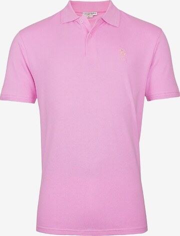 U.S. POLO ASSN. Poloshirt 'Axel' in Pink: predná strana