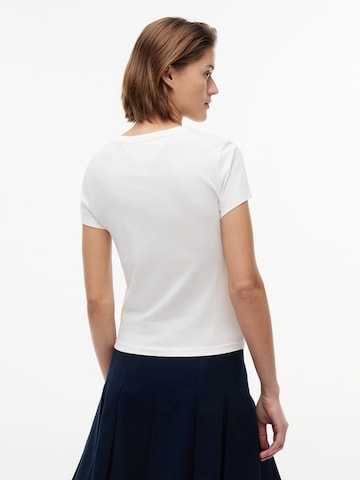 Tommy Jeans Shirts 'ESS' i hvid