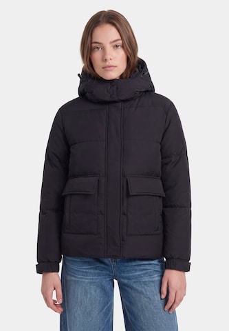 MYMO - Chaqueta de invierno en negro: frente
