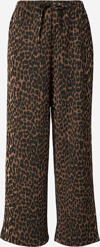 ONLY Wide leg Pants 'ONLAlta' in Brown: front