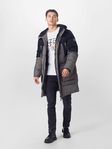 Urban Classics Parka in Grau