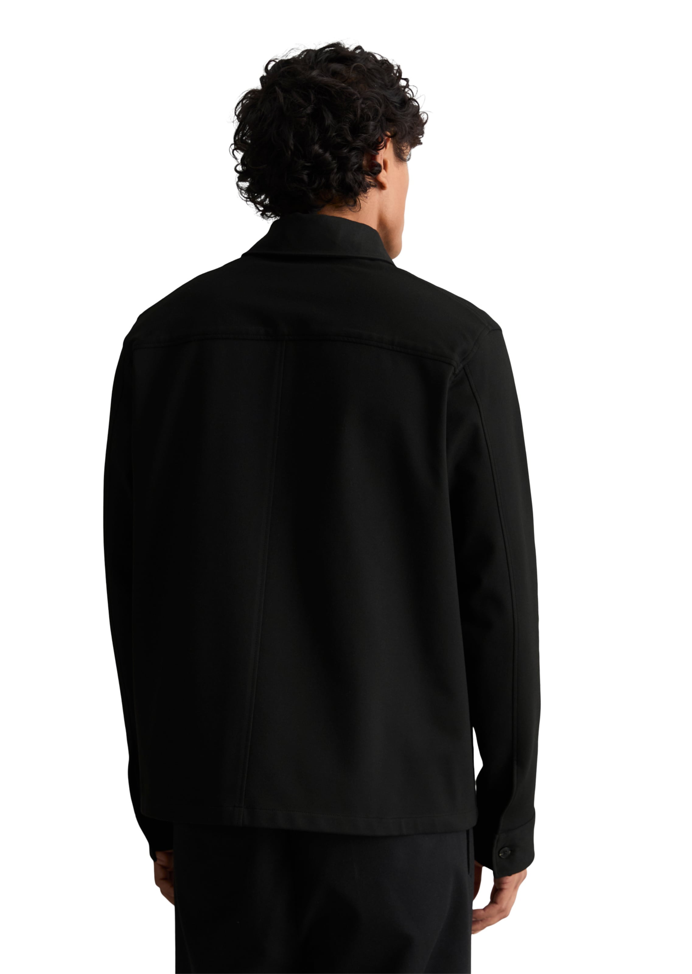 Marc O'Polo DENIM Between-Season Jacket in Black: back