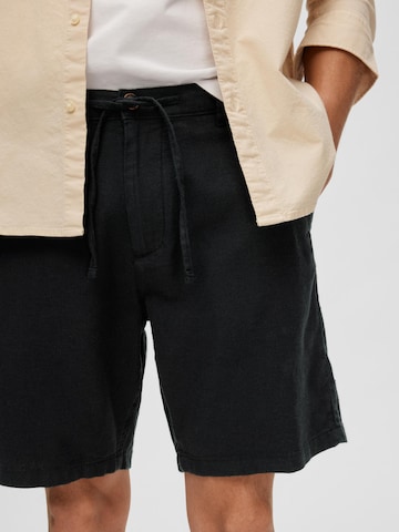 SELECTED HOMME - regular Pantalón chino 'Brody' en negro