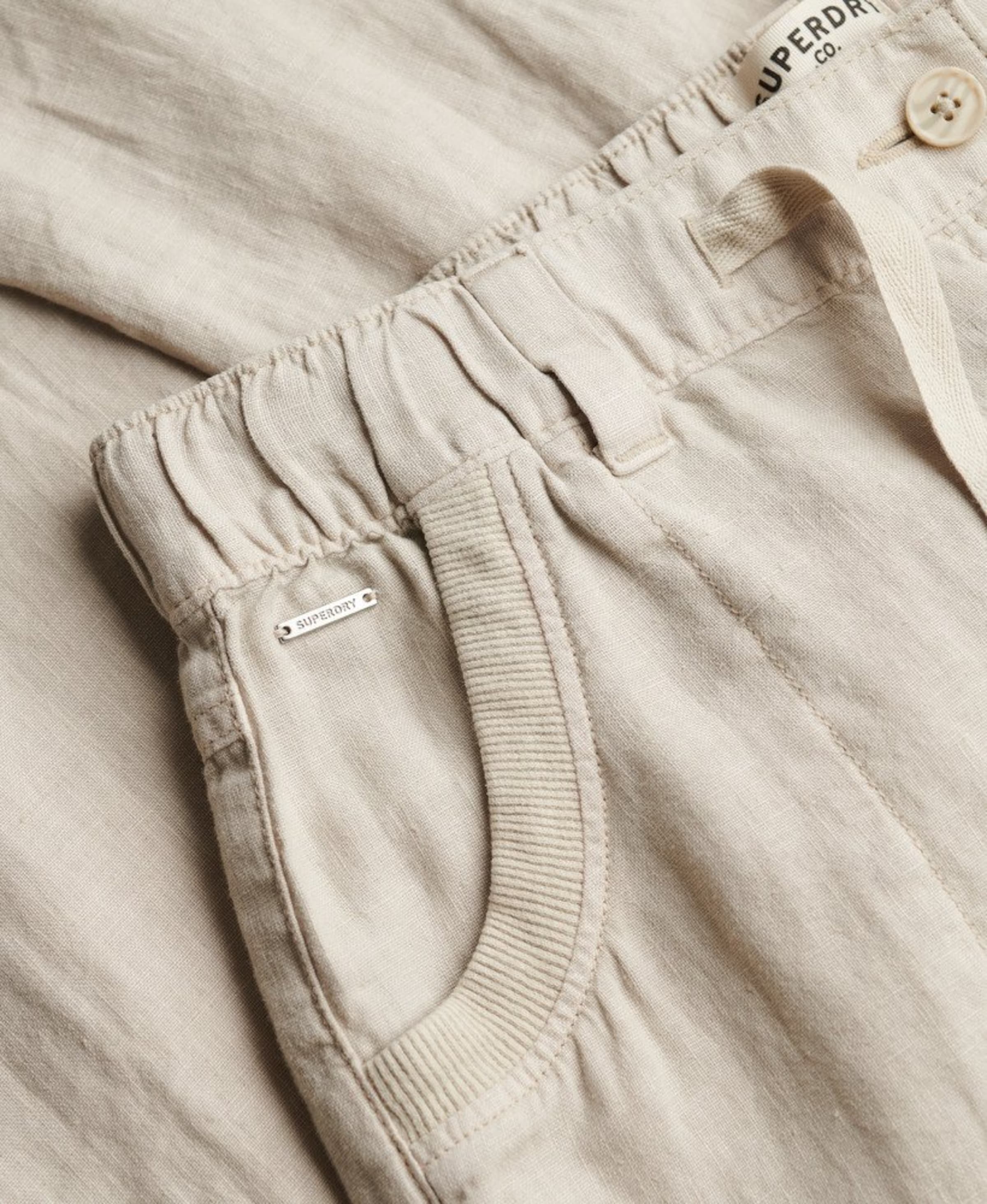 Baggy Pantalon Superdry & Co en beige