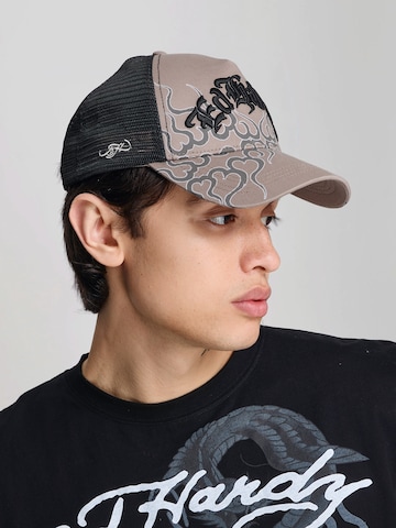 Ed Hardy Czapka z daszkiem w kolorze szary