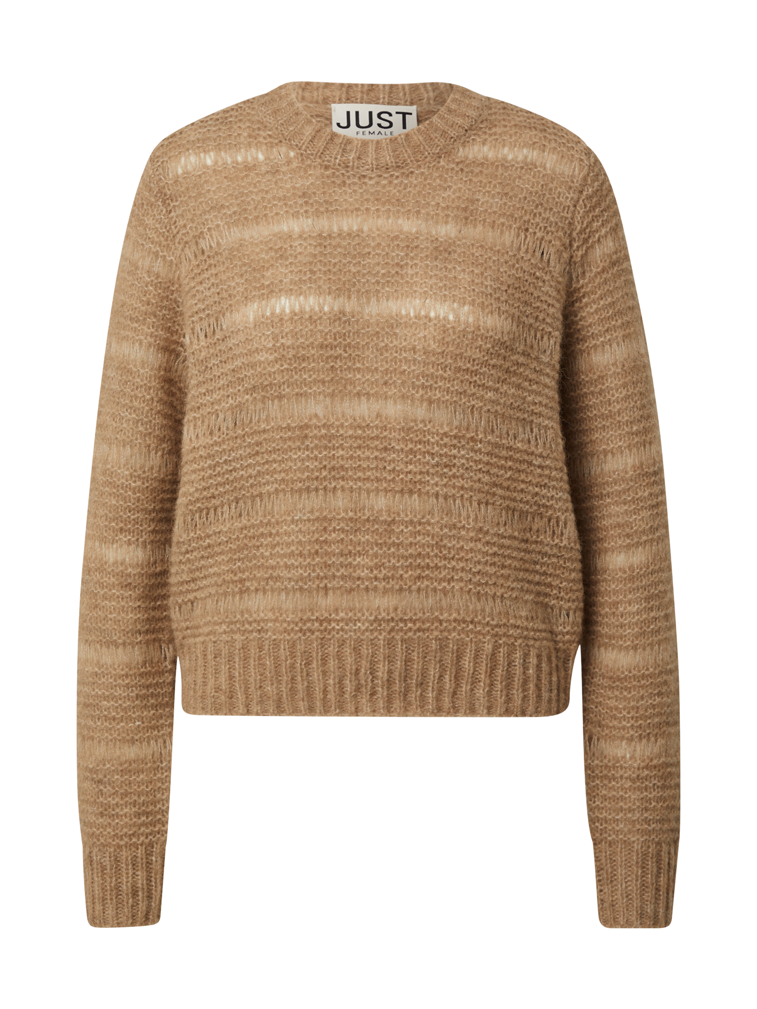 Abbigliamento Donna JUST FEMALE Pullover Sagi in Marrone Abbigliamento Donna JUST FEMALE Pullover Sagi in Marrone