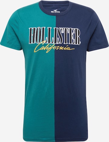 HOLLISTER - Camiseta en azul: frente
