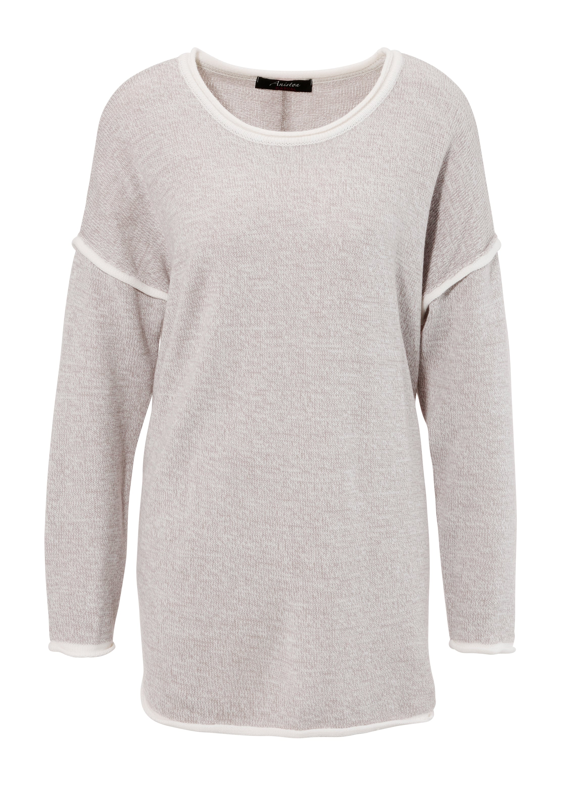 Aniston CASUAL Pullover in Grau: Vorderseite